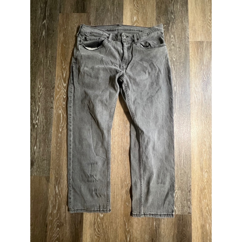 Levis 559 Relaxed‎ Straight Jeans Mens 36x30 Grey Excellent Denim Pants